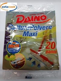 CONF 20 PANNI CATTURAPOLVERE DAINO MAXI 30X50 CM
