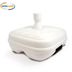BASE OMBRELLONE IN PLASTICA 56 X 56 CM BIANCA