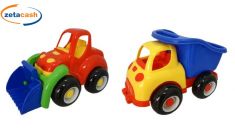 CAMIONCINI COLORATI IN PLASTICA - GIOCHI