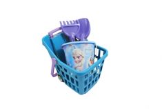 TROLLEY CON SECCHIELLO FROZEN E ACCESSORI