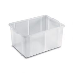 CONTENITORE SOVRAPP. DIAMANT CM. 35X25X20 B.CO