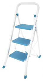 SGABELLO STABILO 3 GRADINI IN METALLO