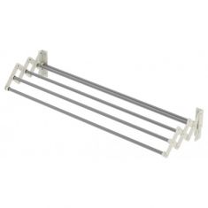 STENDIBIANCHERIA A SOFFIETTO IN ALLUMINIO CM 80