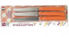 COLTELLI 6 PEZZI MANICO ARANCIO