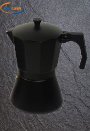 CAFFETTIERA KICCA NERA 6 TAZZE PER INDUZIONE