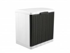 SCARPIERA ELEGANCE IN PLASTICA MOKA CM40X30X40H