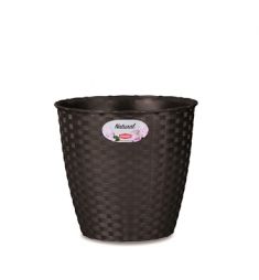 VASO NATURAL MOKA DIAM 24 X H 22 CM