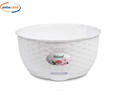 CIOTOLA NATURAL IN PLASTICA BIANCO