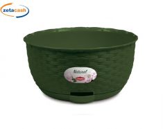 CIOTOLA NATURAL IN PLASTICA VERDE PINO