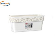 FIORIERA CLOE OPERA BIANCA 30 CM