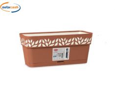 FIORIERA OPERA CLOE 30 CM TERRA D'OMBRA