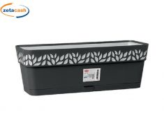 FIORIERA OPERA CLOE NERO GRAFITE 50 CM