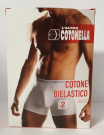 BOXER UOMO NERO 2 PEZZI TG. 5