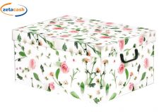 CONTENITORE IN CARTONE PER INDUMENTI MOD. FLOREALE