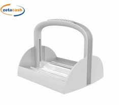 PORTA TOVAGLIOLI IN PLASTICA BIANCO