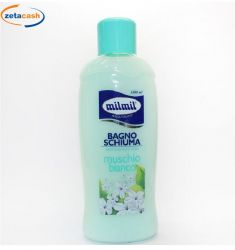 BAGNOSCHIUMA MIL MIL MUSCHIO BIANCO 1000ML