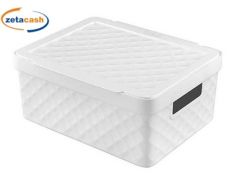 CONTENITORE IN PLASTICA BIANCO 11 LITRI