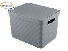 CONTENITORE IN PLASTICA GRIGIO SCURO 18 LITRI