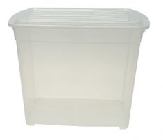 BOX 50 LITRI IN PLASTICA CON COPERCHIO.