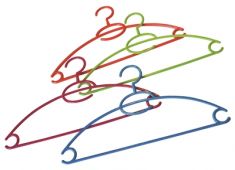 GRUCCE 3 PZ. IN PLASTICA CON GANCIO GIREVOLE