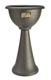 FIORIERA IN PLASTICA EFFETTO PIETRA H. 70