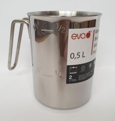 BRICCO LATTE 0,5 LITRI IN ACCIAIO INOX
