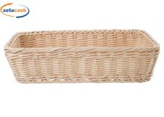 CESTINO PANE/FRUTTA RETTANGOLARE PP CM 35X20X9