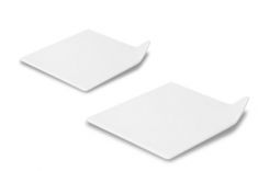 PIATTINO STUZZICO CM. 14 PORCELLANA BIANCO