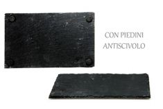 PIATTO RETT ARDESIA 30X20 CM