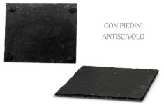 PIATTO RETTANGOLARE IN ARDESIA 40 X 30 CM