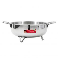 COLAPASTA SEMISFERICO IN ACCIAIO DIAM 26