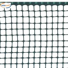 RETE QUADRA MAGLIA 10 X 10 VERDE - VENDITA AL METRO
