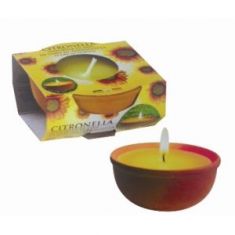CITRONELLA IN VASO TERRACOTTA DIAM 7 DURATA 15 ORE