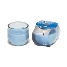 CANDELA PROFUMATA FIORE DI COTONE IN BICCHIERE VETRO 120gr