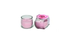 CANDELA PROFUMATA ALLA ROSA IN BICCHIERE 120 GRAMMI
