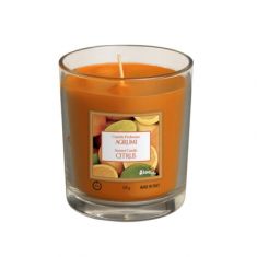 CANDELA IN VASETTO VETRO AGRUMI