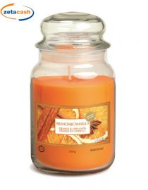 CANDELA PROFUMATA ARANCIA E CANNELLA 550 GR