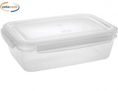 CONTENITORE FRESH-LOCK RETTANGOLARE 3,1 LT TRASPARENTE