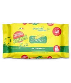 SALVIETTINE UMIDIFICATE CON CITRONELLA 40 PEZZI