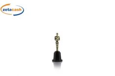 STATUETTA PICCOLA ORO 1 PREMIO H15CM