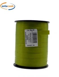 BOBINA NASTRO DIAMANT VERDE OLIVA 250 METRI