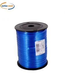 BOBINA NASTRO BLU ROYAL DIAMANT GOFFRATO 500 METRI