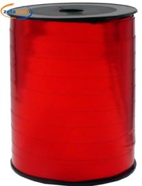 BOBINA NASTRO LUX ROSSO METALIZZATO 250 METRI