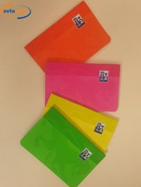 QUADERNETTO A QUADRETTI DA 5 MM COLORI ASSORTITI FLUO