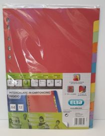 INTERCALARE IN CARTONCINO RIGIDO A4 PERSONALIZZABILE