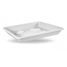 SOTTOVASO QUADRATO CM 42 BIANCO