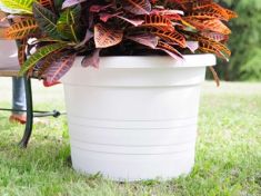 VASO CILINDRO DIAM 60 CM BIANCO 71 LITRI