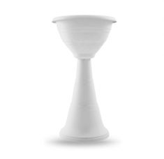 FIORIERA A COLONNA BIANCO H 70 CM