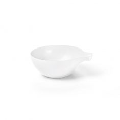 CIOTOLA BALI BIANCO IN PLASTICA DIAM 18 CM