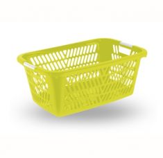 CESTA PORTABIANCHERIA IN PLASTICA CM 50X34